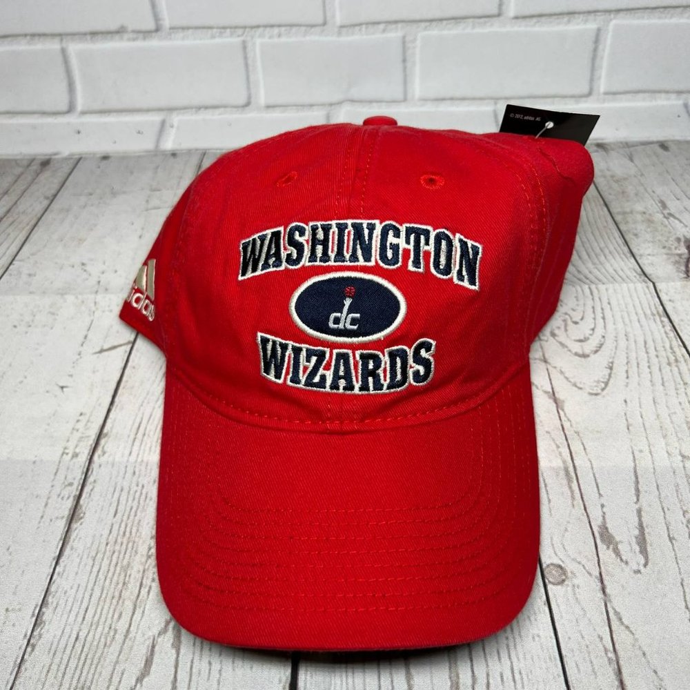 Washington Wizards NBA Adidas Hat Strapback Cap Red New Men